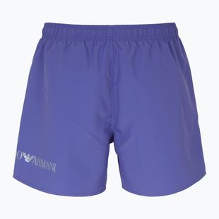 Pánské plavecké šortky EA7 Emporio Armani Extended Logo Boxer corsician blue/silver