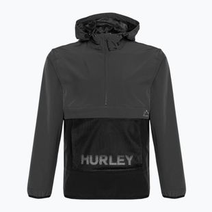Pánská bunda Hurley Phantom + Packable Anorak dark stone grey
