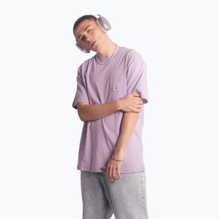 Pánská tričko Kaotiko Pocket Flower Society mallow