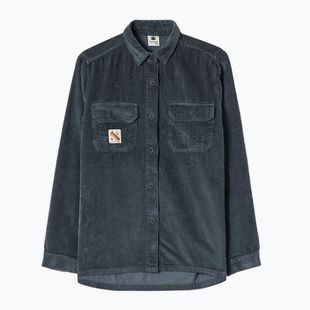 Pánská košile Kaotiko Courduroy Minimal bluish-grey