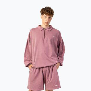 Pánská mikina Kaotiko Washed Vancouver Society burgundy