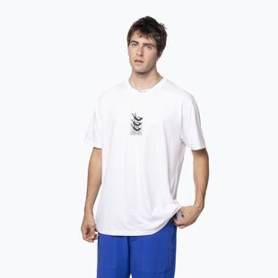 Pánské tričko Kaotiko Washed Cosmic Order white