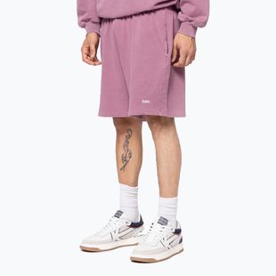 Pánské šortky Kaotiko Washed Daylen burgundy