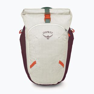 Městský batoh Osprey Transporter Roll Top 30 l mystery white/moody burgundy
