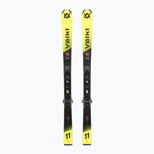 Dětské sjezdové lyže + vázání Völkl Racetiger Jr Yellow+7.0 VMotion Jr 130-160 cm