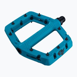 Cyklistické pedály RACE FACE Chester Large turquoise