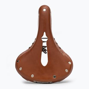 Cyklistické sedlo Brooks England B17 Carved Short honey