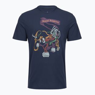 Pánské tričko Royal Robbins RR Graphic navy chock pt