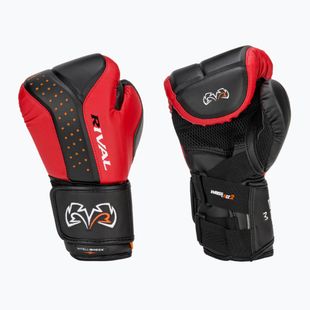 Boxerské rukavice Rival RB10 Intelli-Shock Bag black/red