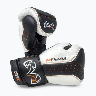 Boxerské rukavice Rival RB10 Intelli-Shock Bag black/white
