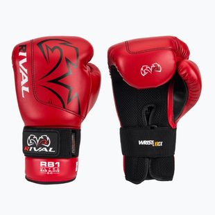 Boxerské rukavice Rival RB1 Ultra Bag 2.0 red