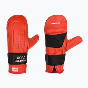 Boxerské rukavice Rival RB5 Bag Mitts red