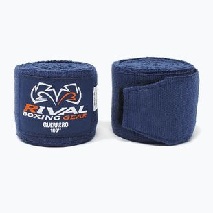 Boxerské bandáže Rival Guerrero Handwraps180 cm navy