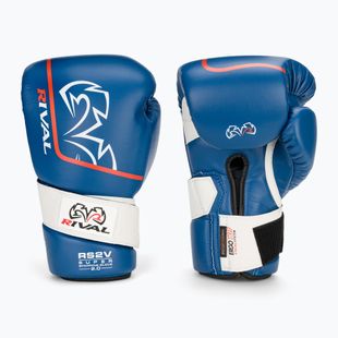 Boxerské rukavice Rival Super Sparring 2.0 blue