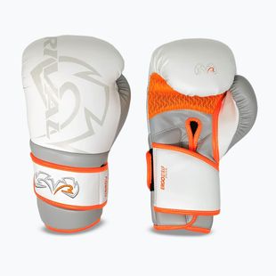 Boxerské rukavice Rival Impulse Sparring Gloves Gants white/orange