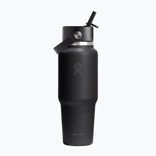 Termoska Hydro Flask Wide Flex Straw Travel 946 ml black