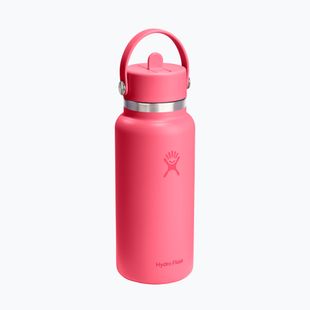 Termo láhev Hydro Flask Wide Flex Straw 946 ml popstar pink