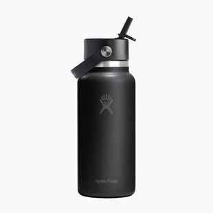 Termo láhev Hydro Flask Wide Flex Straw 946 ml black