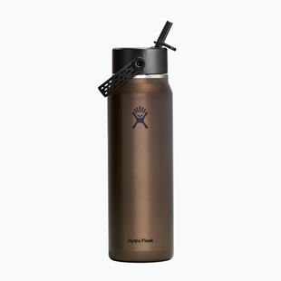 Termosová láhev Hydro Flask Lightweight Wide Flex Straw 946 ml cap obsidian
