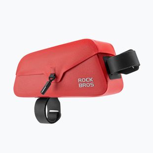 Cyklistická brašna na rám Rockbros 30120122 Bike Tube Bag Magnetic L 0,9 l red