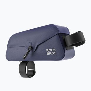 Cyklistická brašna na rám Rockbros 30120122 Bike Tube Bag Magnetic L 0,9 l blue