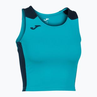 Dámské běžecké tričko Joma Record II Top turquoise/navy