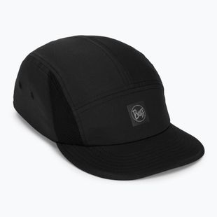 Kšiltovka BUFF 5 Panel Go solid black