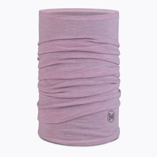 Multifunkční šátek BUFF Midweight Merino Wool melange lilac sand