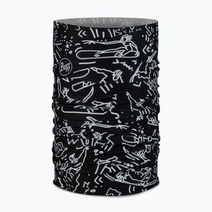 Dětský multifunkční nákrčník BUFF Original Ecostretch tivat black