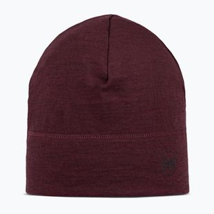 Zimní čepice Buff Merino Lightweight garnet