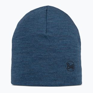 Zimní čepice BUFF Midweight Merino Wool melange tempest