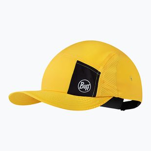 Kšiltovka BUFF 5 Panel Go Logo yellow