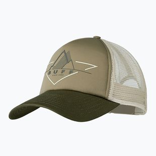 Kšiltovka BUFF Trucker Brak khaki