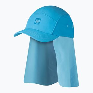 Dětská kšiltovka BUFF Desert Kids Solid azure