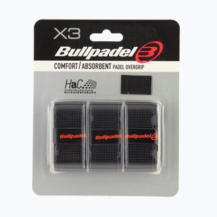 Omotávky na padelové rakety Bullpadel GB-1201 Comfort Absorbent 3 pcs. black