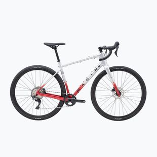 Gravel kolo Marin Headlands 1 700C 2024 gloss chrome/chrome red/black