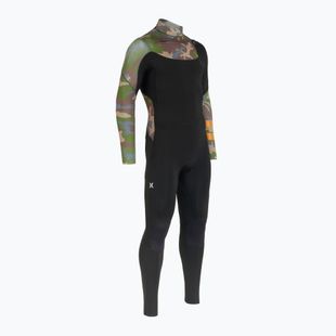 Pánský plavecký neopren Hurley Plus Printed 3/2 mm Fullsuit medium brown