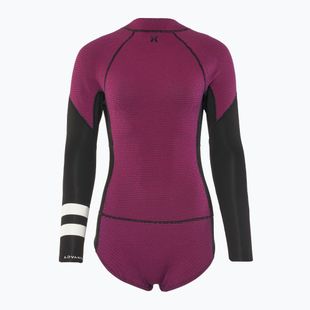 Dámský plavecký neopren Hurley Advant Texture 2/2 mm Springsuit raspberry