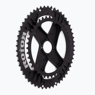 Řetězové kolo Rotor Q Rings Dm Oval Chainring 50/34T black