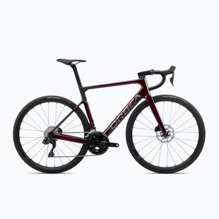 Orbea Orca M30i LTD PWR 2023 červené víno/karbonové silniční kolo raw