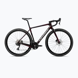 Gravelové kolo Orbea Terra M30 Team 2025 wine red carbon view