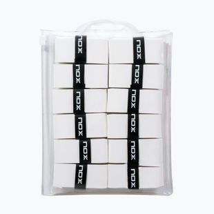 Omotávky na tenisové rakety NOX Pro Overgrip 12 pack white