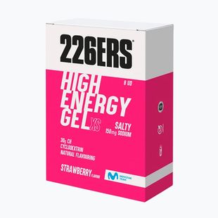 Energetický gel 226ERS High Energy 150mg 8 x 45 g salty strawberry