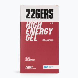 Energetický gel 226ERS High Energy 6 x 76 g caffeine 160 mg cherry