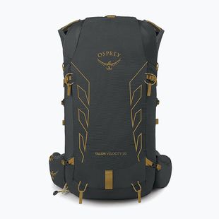 Pánský turistický batoh Osprey Talon Velocity 20 l dark charcoal/tumbleweed yellow