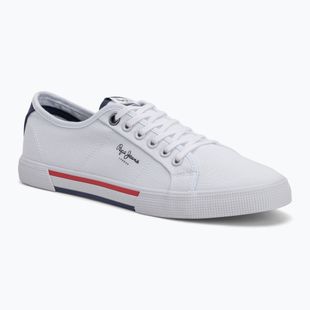 Pánské boty Pepe Jeans Bradyen Basic white