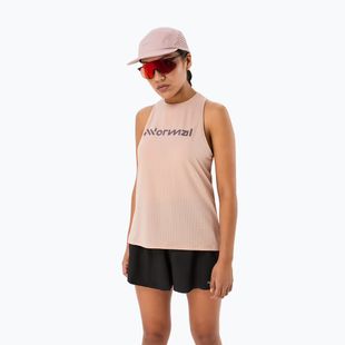 Dámské běžecké tričko NNormal Race Tank dusty pink