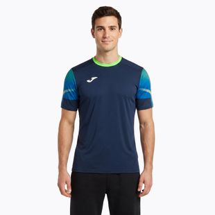 Pánské běžecké tričko Joma Elite XI navy/fluor green