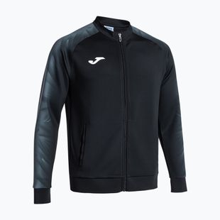 Pánská běžecká mikina Joma Elite XI Full Zip black/anthracite