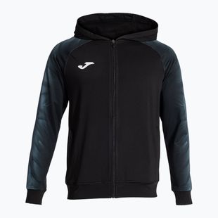 Pánská běžecká mikina Joma Elite XI Hoodie black/anthracite